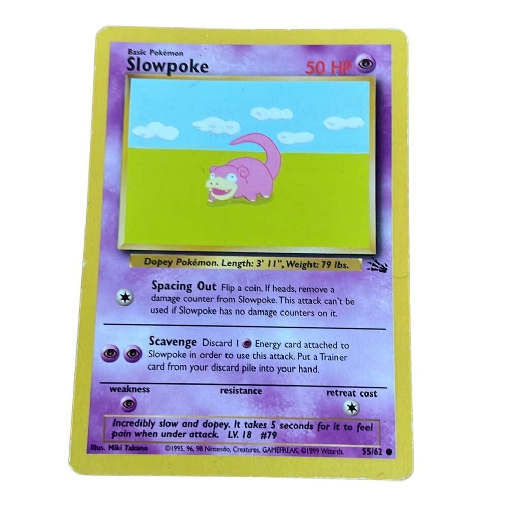 Slowpoke Pokémon‎ Card